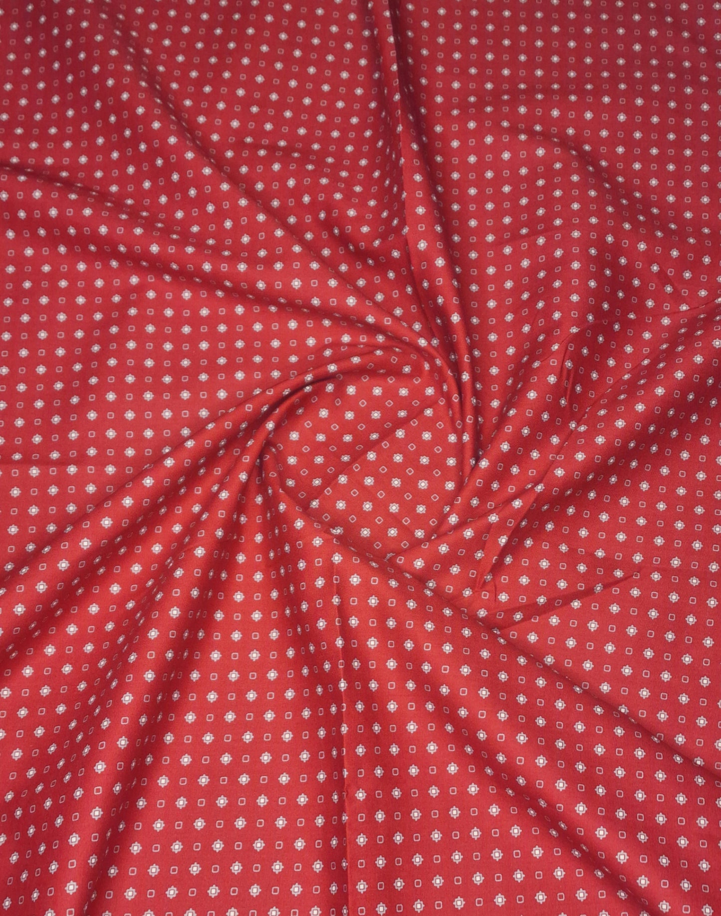 Leeloo's Multipass Red 100% Cotton Poplin