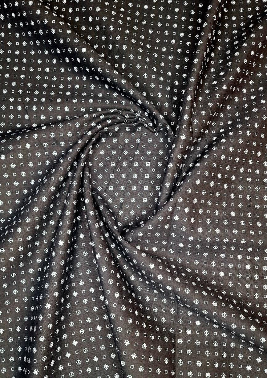Leeloo's Multipass Black 100% Cotton Poplin