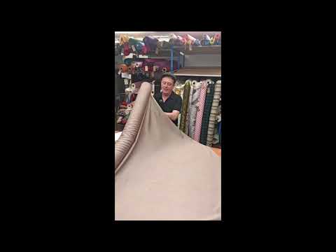 MULBERRY HERRINGBONE – WOOL MIX FABRIC – 155cm WIDE