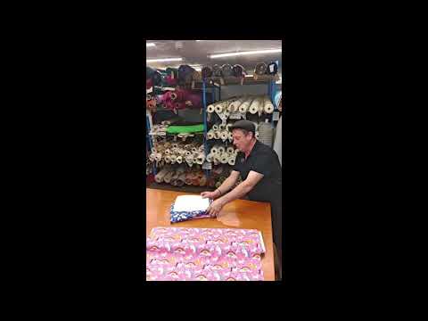 RAINBOW UNICORN – COTTON JERSEY – 95% COTTON 5% ELASTANE – TWO COLOURWAYS
