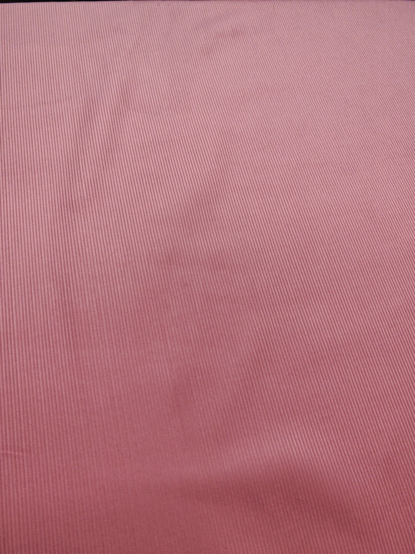 Dusky Pink Needlecord Fabric – 153cm / 60" – 100% Cotton – 3m Piece