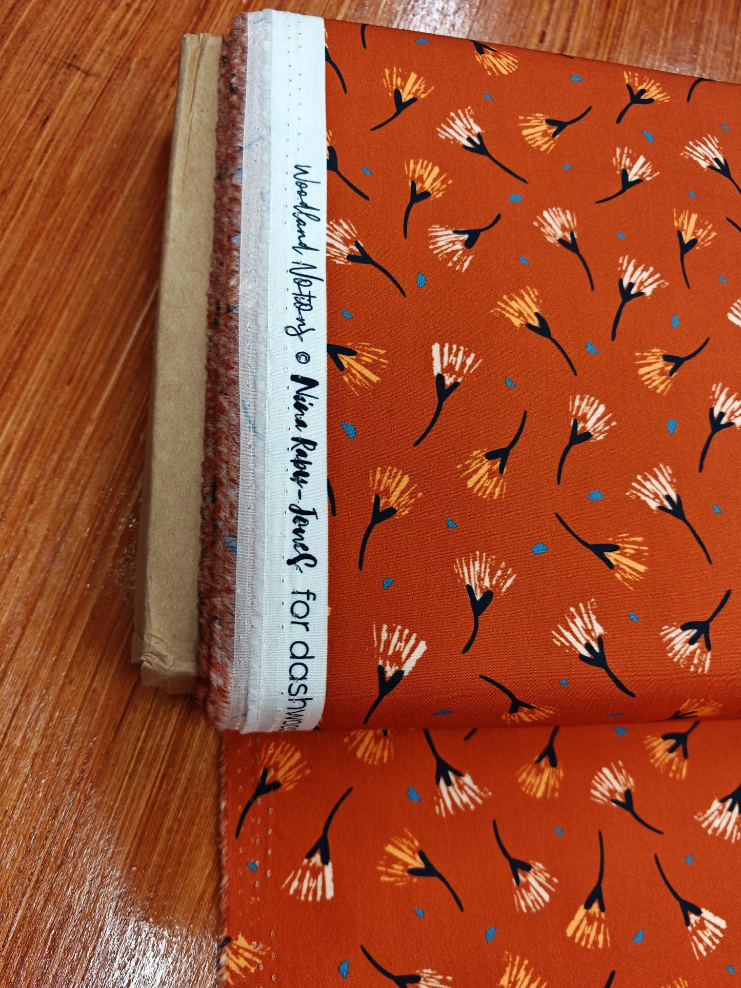 WOODLAND WHISPERS – DASHWOOD STUDIO WOODLAND NOTIONS – 100% COTTON LAWN FABRIC – 146cm WIDE – 2 COLOURWAYS