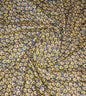 Yellow Flower Print Cotton Poplin – 142cm / 56" Wide – 100% Cotton – 3m Piece