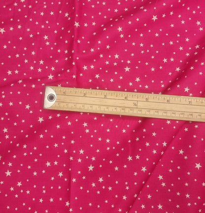 Star Print Cotton Poplin – 142cm / 56" – 100% Cotton – 3m Piece (3 Colourways)