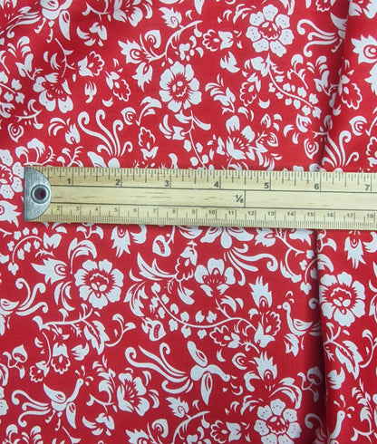 Peacock Petal Cotton Poplin – 142cm / 56" – 100% Cotton – 3m Piece (2 Colourways)