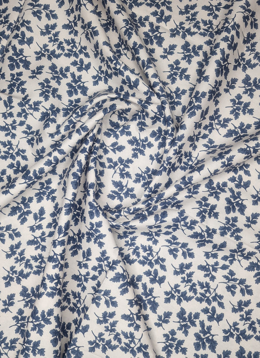 Maple Leaves 100% Cotton Poplin