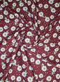 Large Daisy Cotton Poplin -142cm / 56" - 100% Cotton - 3m Piece