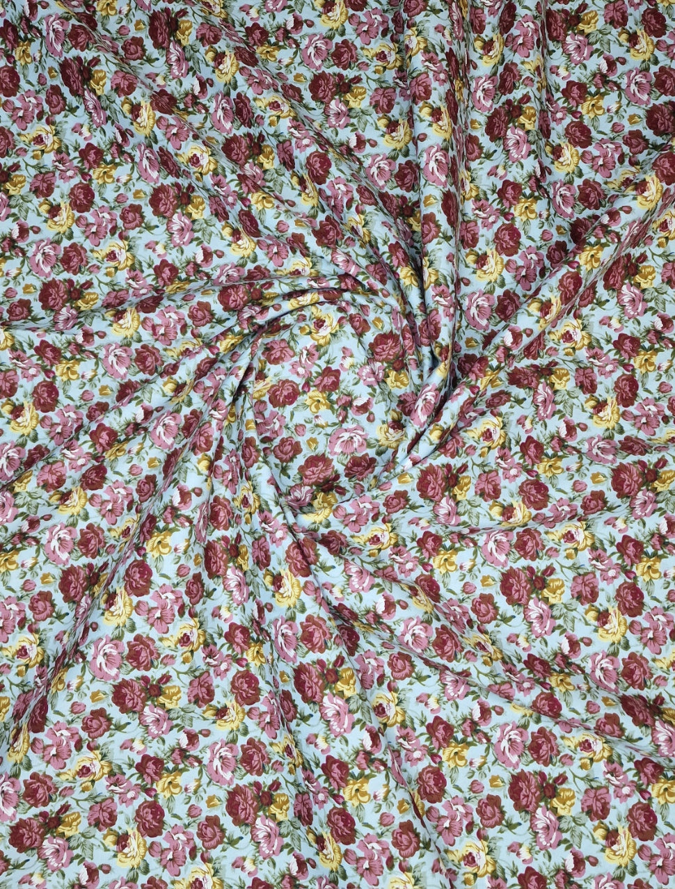 Old Rose Tightly Spaced Cotton Poplin – 142cm / 56" – 100% Cotton – 3m Piece