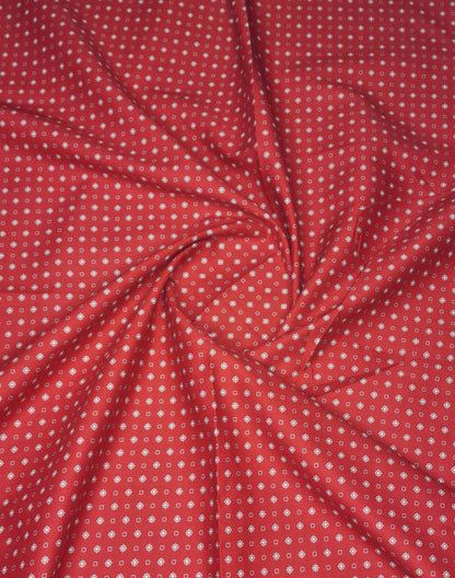 Leeloo's Multipass Red 100% Cotton Poplin