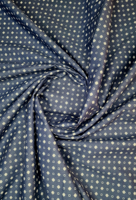 Leeloo's Multipass Navy 100% Cotton Poplin