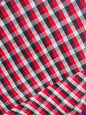 SCARLET CROSSROADS – RED CHECK MADRAS COTTON FABRIC – 142cm WIDE