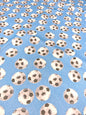 FOOTBALL – LITTLE JOHNNY COTTON WINCEYETTE – 100% COTTON – 112cm WIDE