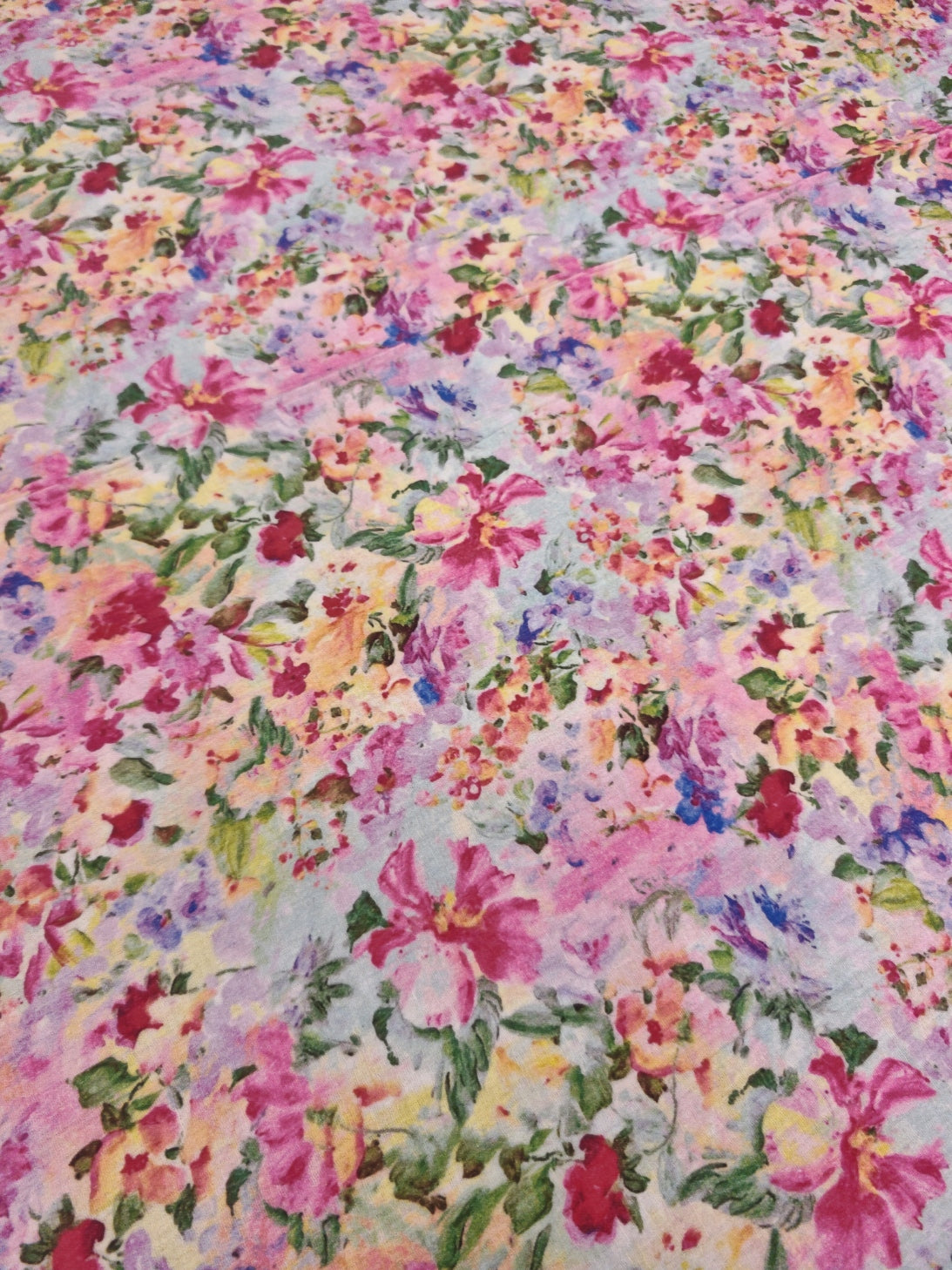FLOWER DAZE – LITTLE JOHNNY DOUBLE GAUZE – 100% COTTON FABRIC – 132cm WIDE
