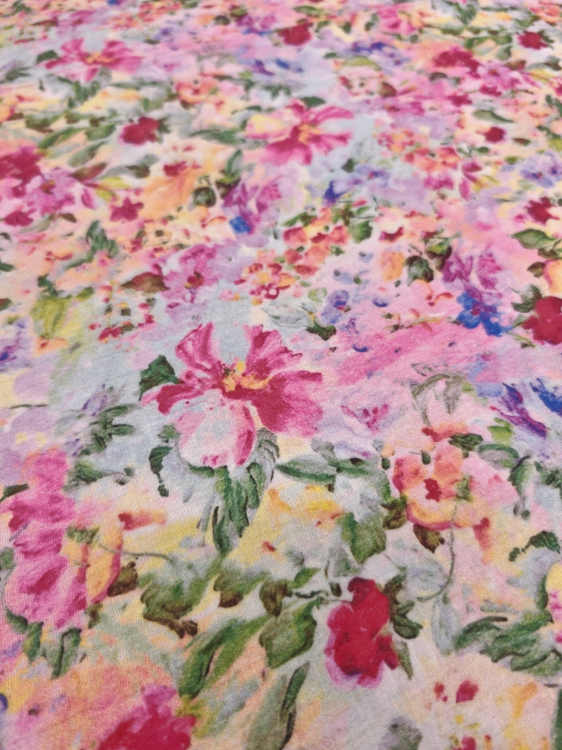 FLOWER DAZE – LITTLE JOHNNY DOUBLE GAUZE – 100% COTTON FABRIC – 132cm WIDE