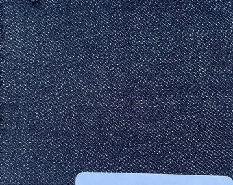 Raw Denim – Indigo 100% Cotton, 3 Metre Piece (182cm Wide)