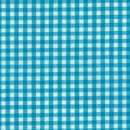 CORDED POLYCOTTON 1/8 GINGHAM FABRIC – 112cm WIDE (5 COLOURWAYS)