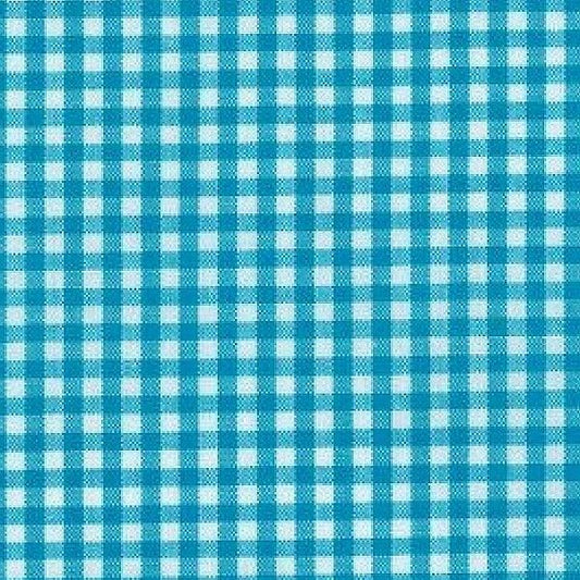 CORDED POLYCOTTON 1/8 GINGHAM FABRIC – 112cm WIDE (5 COLOURWAYS)