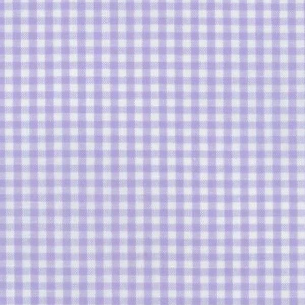 CORDED POLYCOTTON 1/8 GINGHAM FABRIC – 112cm WIDE (5 COLOURWAYS)