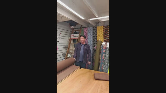 Light Brown Needle Corduroy – 145cm / 57" – 100% Cotton – 3m Piece – 14 Wales