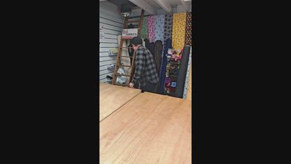 Chocolate Brown 2-Way Stretch Velour - 154cm / 61" Wide - 3m Piece