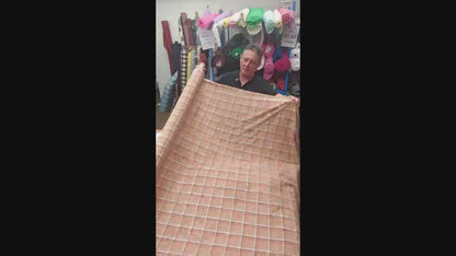 CAMEL HERITAGE MADRAS CHECK – 100% COTTON FABRIC – 148cm WIDE