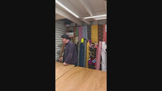 Vintage Flower Cotton Poplin - 142cm / 56" - 100% Cotton - 3m Piece (3 Colourways)