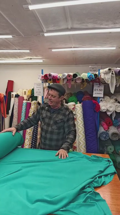TEAL FOUR-WAY STRETCH FABRIC – 152cm WIDE