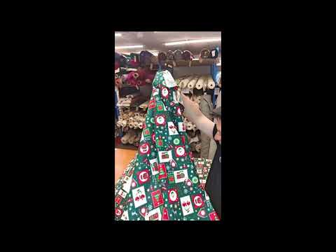 CHRISTMAS OWLS – 100% COTTON CHRISTMAS FABRIC – 137cm WIDE