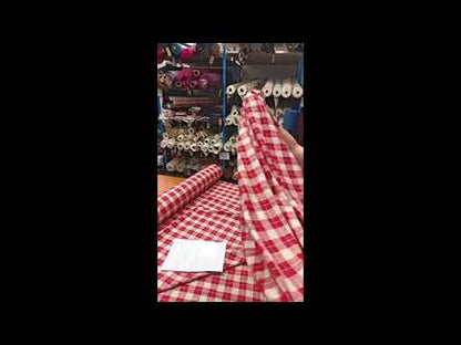 CRANBERRY COTTAGE TARTAN – POLYVISCOSE TARTAN FABRIC – 145cm WIDE