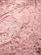 PINK EMBOSSED FLORAL STRETCH VELOUR FABRIC – DUSKY PINK ROSE DESIGN – 164cm WIDE