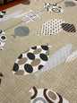 WATERLOO – DESIGNERS GUILD – GRAPHITE – 100% COTTON FABRIC – 143cm WIDE
