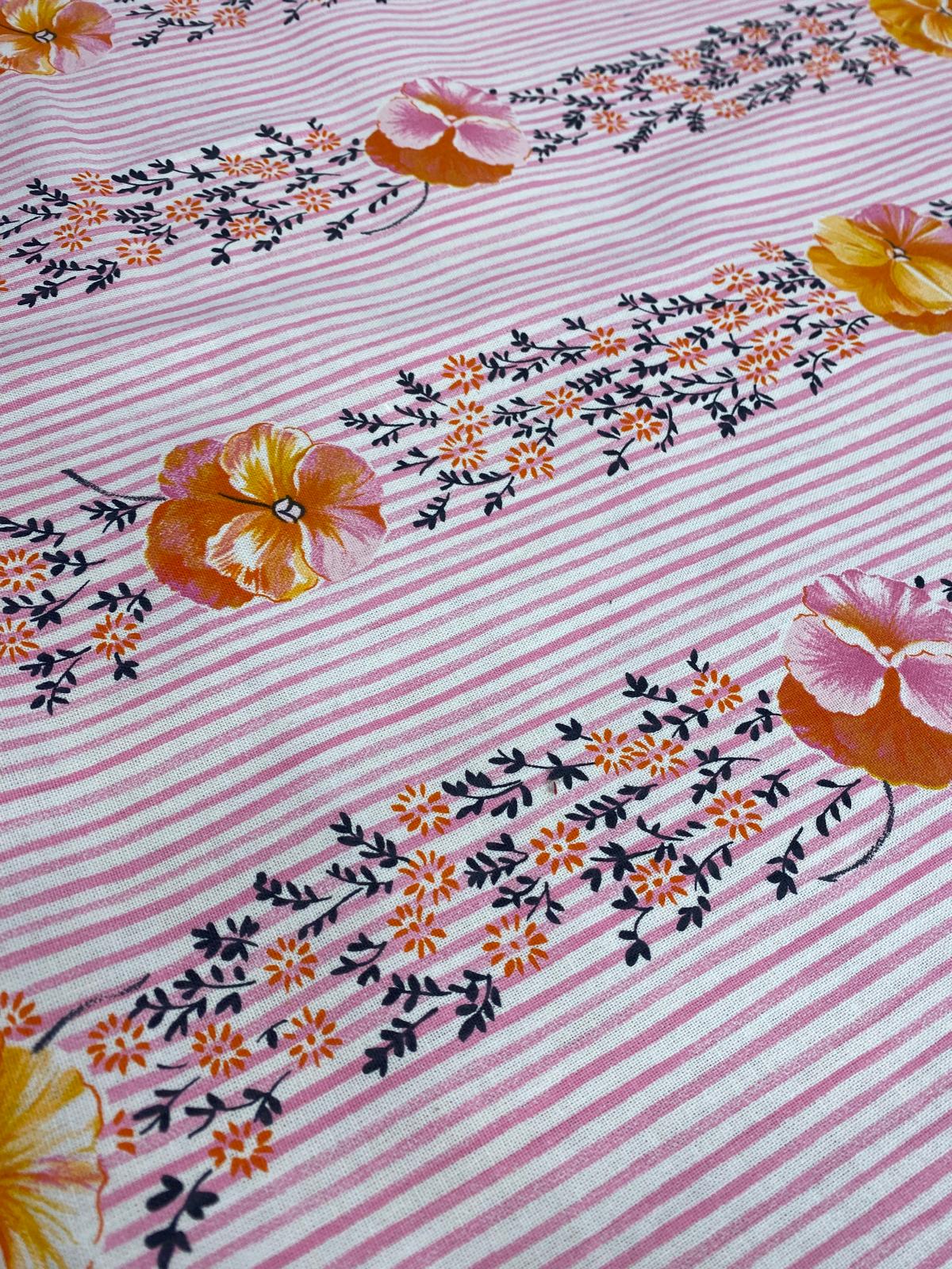 PANSY STRIPE – DESIGNERS GUILD – 100% COTTON FABRIC – 144cm WIDE (2 COLOURWAYS)