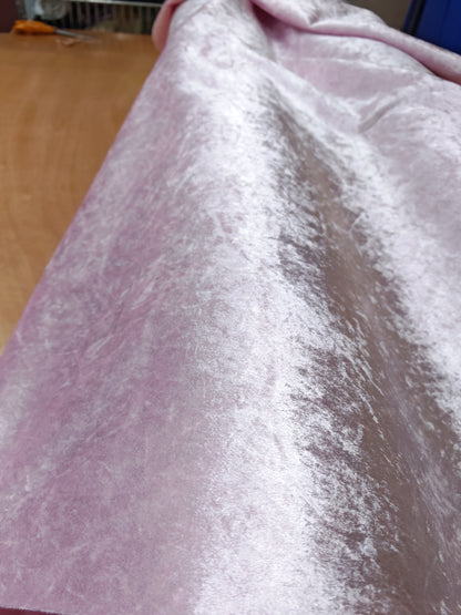 Super Crushed Velvet Fabric – 145cm / 57" – Polyester – 3m Piece (2 Colourways)