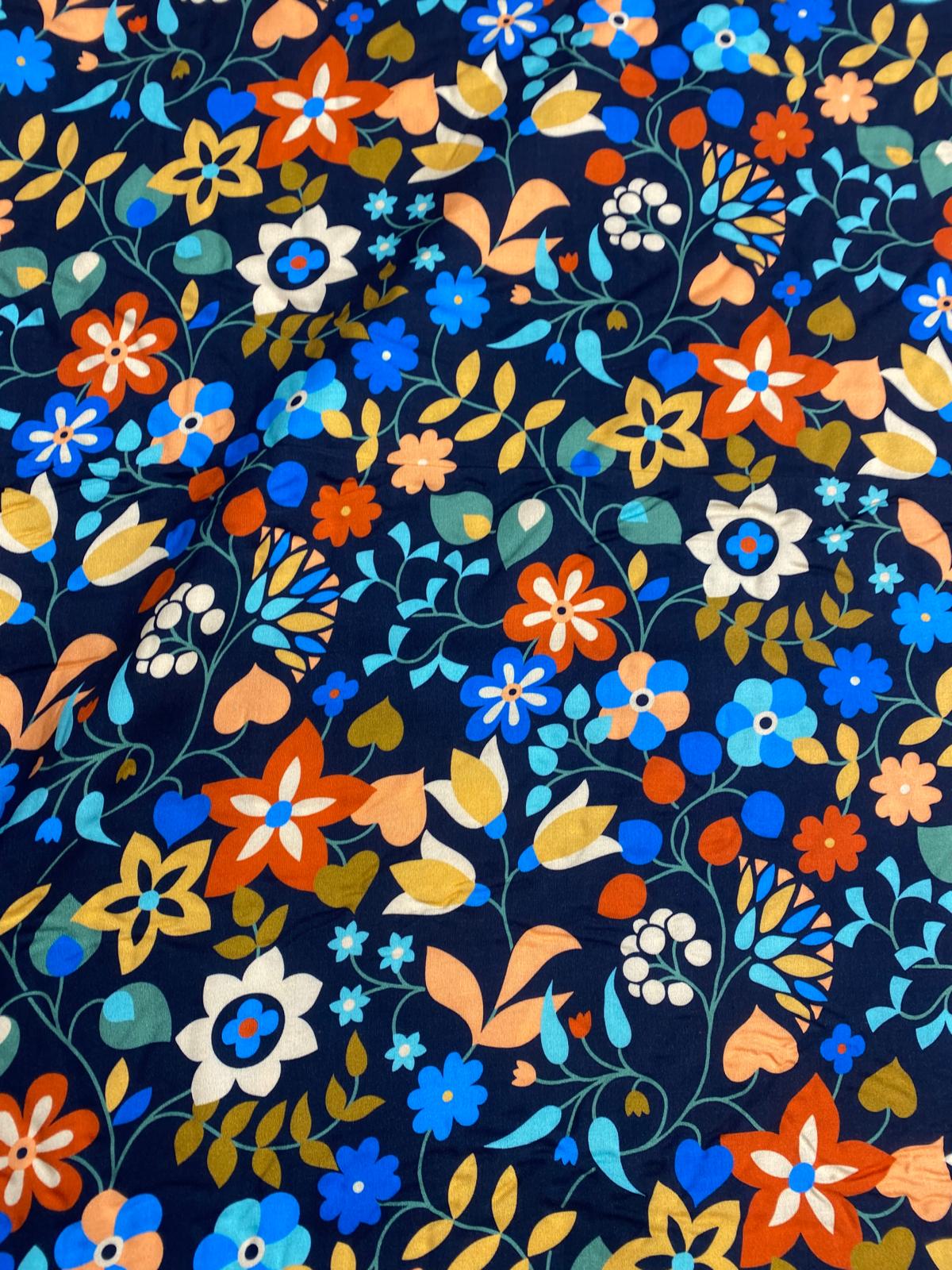 TAPESTRY FLORAL VINES – SHOLTO DRUMLANRIG TAPESTRY – RAYON FABRIC – 144cm WIDE - 2 COLOURWAY