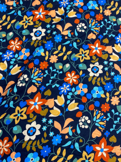 TAPESTRY FLORAL VINES – SHOLTO DRUMLANRIG TAPESTRY – RAYON FABRIC – 144cm WIDE - 2 COLOURWAY