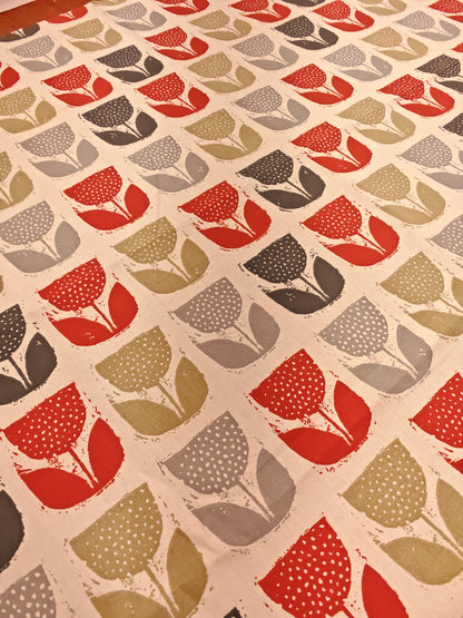 POPPY POD – PRESTIGIOUS TEXTILES – HEAVY COTTON HALF PANAMA FABRIC – 143cm WIDE