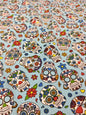 CANDY SKULLS – COTTON JERSEY – 95% COTTON / 5% ELASTANE – 144cm WIDE