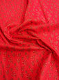 CHRISTMAS TREE SWIRL – METALLIC GOLD – 100% COTTON FABRIC – 136cm WIDE