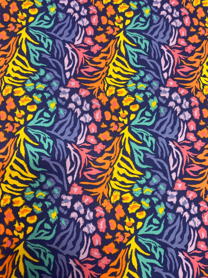 Wild Botanical Polycotton (4 Colourways) – 110cm / 43" – Polycotton – 3m Piece