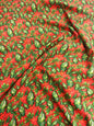 CHRISTMAS HOLLY & BERRY – 100% COTTON FABRIC – 149cm WIDE