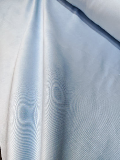 Light Blue Needlecord Fabric – 155cm / 61" – 100% Cotton Corduroy (14 Wale) – 3m Piece