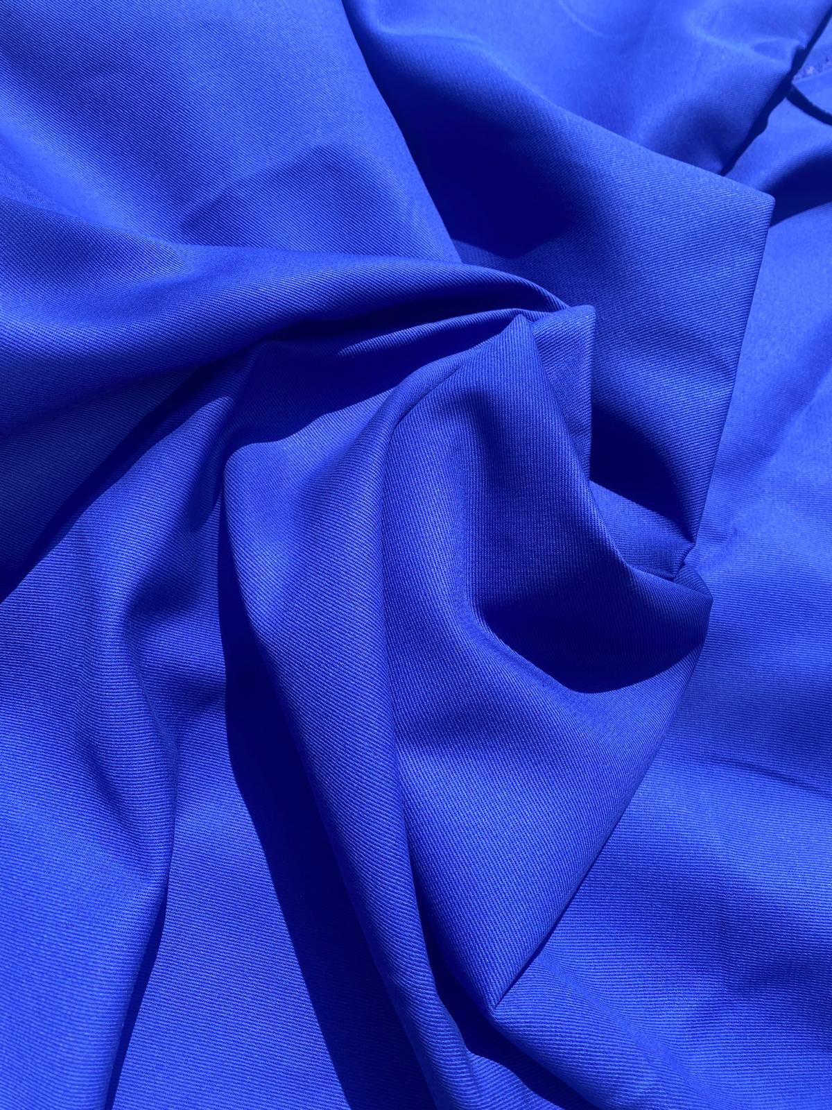 Royal Blue Cotton Drill – 152cm / 60"