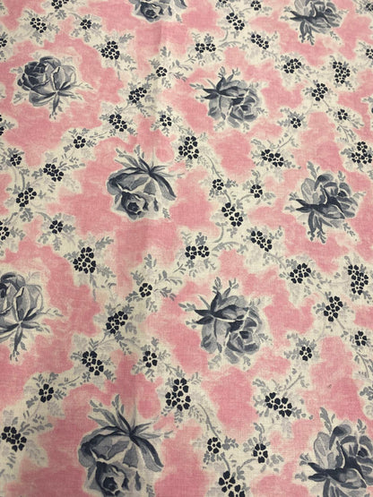 DESIGNERS GUILD WILD ROSE – 100% COTTON FLORAL FABRIC – 144cm WIDE