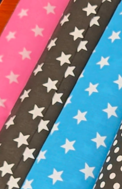 STARS – POLYCOTTON PRINT FABRIC – 111cm WIDE