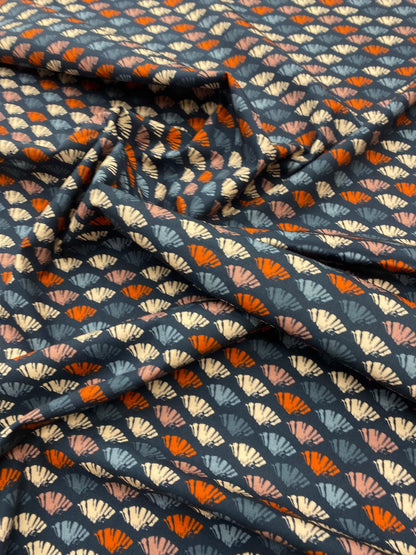WOODLAND NOTIONS SHELLS – NINA RABY-JONES WOODLAND NOTIONS – 100% COTTON FABRIC – 146cm WIDE