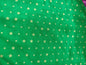 LUCKY STARS – GREEN STAR COTTON ELASTANE JERSEY FABRIC – 138cm WIDE
