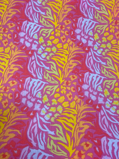 Wild Botanical Polycotton (4 Colourways) – 110cm / 43" – Polycotton – 3m Piece