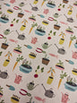 Planting Out Half Panama Cotton – 142cm / 56" – 100% Cotton