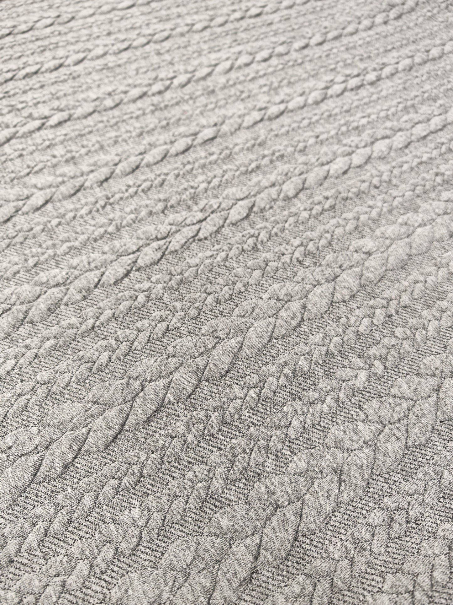 JACQUARD CABLE KNIT – TEXTURED STRETCH KNIT FABRIC – 8 COLOURWAYS – 152–160cm WIDE
