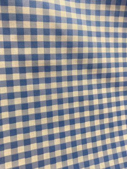 ¼ Inch Gingham Polycotton – 112cm / 44" – Polycotton – 3m Piece (6 Colourways)